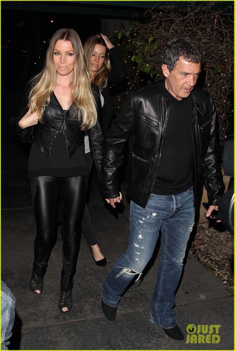 Antonio Banderas & Girlfriend Nicole Kimpel Make It a Date Night: Photo ...