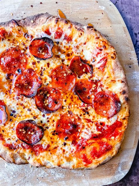 Homemade Pepperoni Pizza – Modern Honey