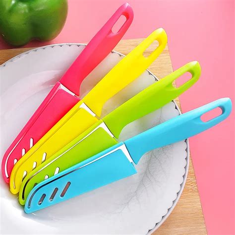 Pinkycolor Fruit Knife Kitchen stainless steel paring knife Portable ...