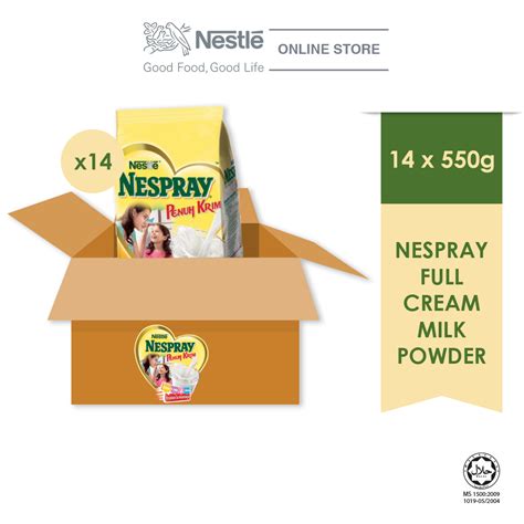 NESPRAY CERGAS Milk Powder Softpack 550gx14Packs (Carton) Not | PGMall