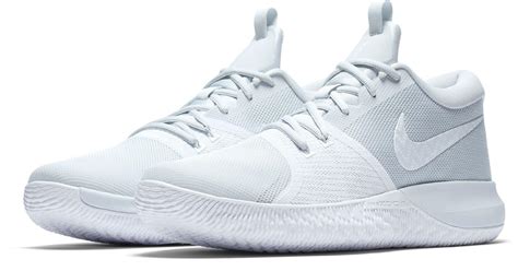 Nike Rubber Zoom Assersion Basketball Shoes in White for Men - Lyst