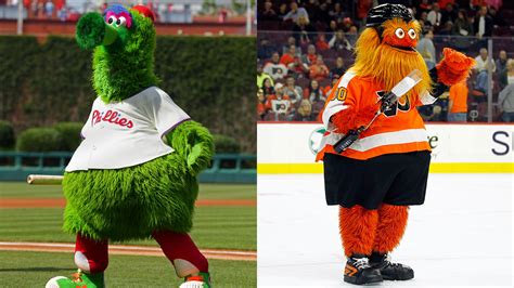 Phanatic-Gritty Faceoff: Comparing Philly’s Greatest Mascot to Philly’s Newest – NBC10 Philadelphia