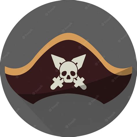 Premium Vector | Vector pirate hat