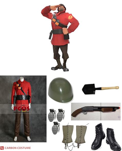 TF2 Soldier Costume | Carbon Costume | DIY Dress-Up Guides for Cosplay & Halloween