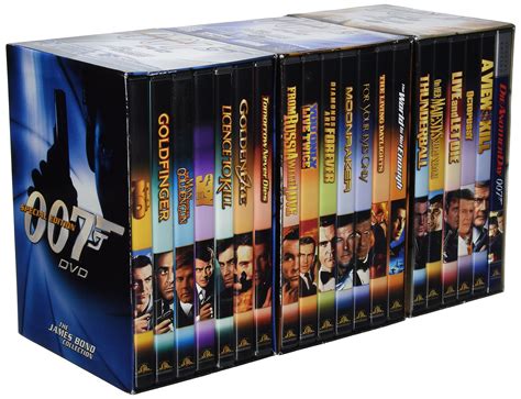 James Bond 007 Collection Special Edition - 20 DVD Set- Buy Online in ...