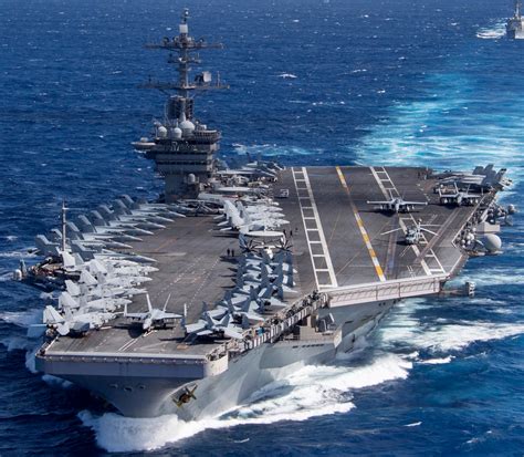 Nimitz class aircraft carrier CVN US Navy