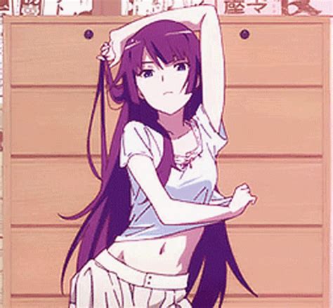 Hitagi Monogatari GIF - Hitagi Monogatari Senjougahara - Discover ...