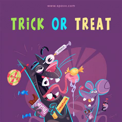 Trickor Treat Halloween GIF - Trickor Treat Halloween Trick - Discover ...