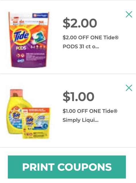 New Printable $3 off Tide & $1 Simply Tide Coupon & Deals!