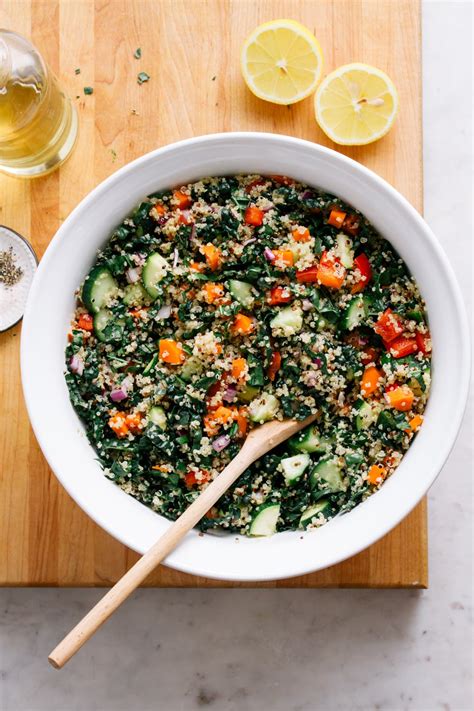 Kale Quinoa Salad (Healthy + Easy Recipe) - The Simple Veganista