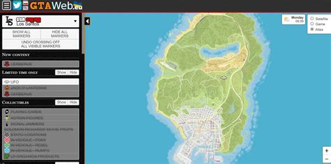 How to use an interactive map to find all UFO locations in GTA Online