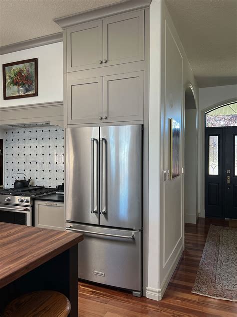 Refrigerator Surround Cabinets | Bruin Blog