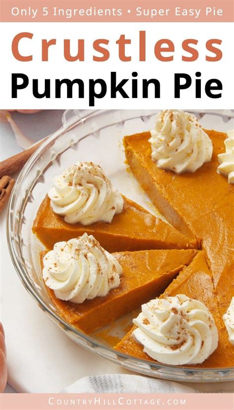 Crustless Pumpkin Pie with Condensed Milk | Recipe | Pumpkin pie recipes, Crustless pumpkin pie ...