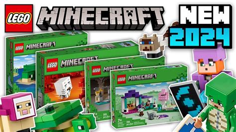 LEGO Minecraft 2024 Sets OFFICIALLY Revealed | Brick Finds & Flips