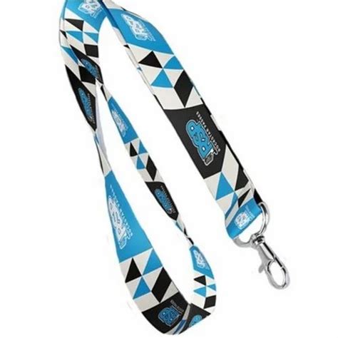 Printed Blue (Base) ID Card Lanyards, 0.75 inch at Rs 15 in Navi Mumbai ...