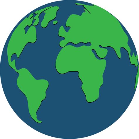 Earth Globe Clip Art Free Vector In Open Office Drawi - vrogue.co