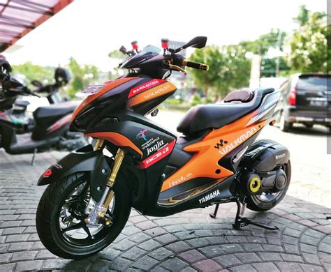 Modifikasi Yamaha Aerox Enggak Sulit, Cuma Perlu Lakukan Ini