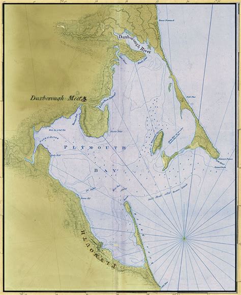 Plymouth Colony Map