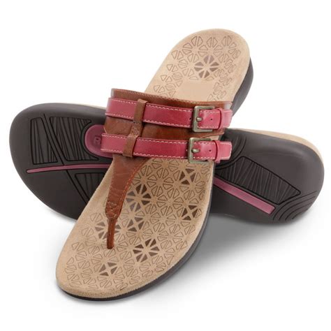 The Lady's Plantar Fasciitis Adjustable Sandals - Hammacher Schlemmer