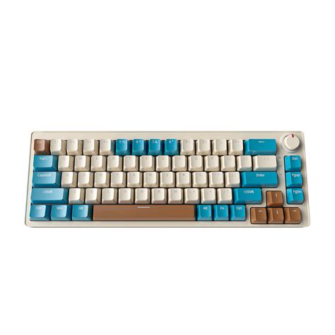 60% Keyboard 68 Keys Hot Swappable Anti-ghosting 2.4g Wireless Bt Mini ...