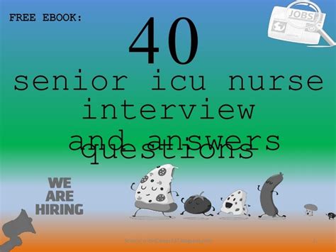 40 senior icu nurse interview questions and answers pdf