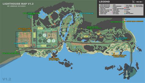 Escape from Tarkov Lighthouse Map