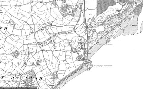 Old Maps of Dawlish Warren, Devon - Francis Frith