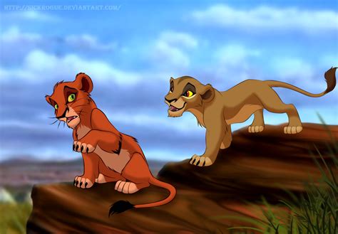 Scar-and-Zira-as-cubs - Lion King Couples Fan Art (31033825) - Fanpop