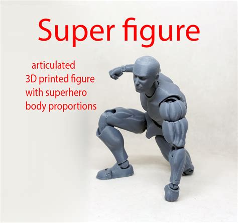 3d Printed Action Figure