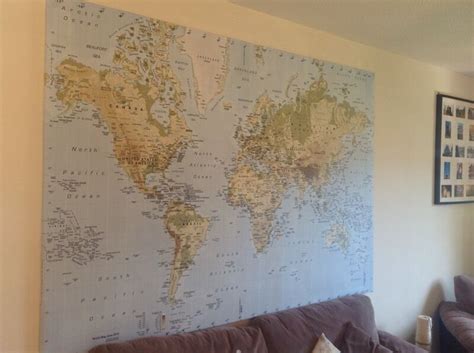 IKEA PREMIAR world map canvas | in Yatton, Bristol | Gumtree