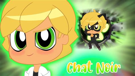 MIRACULOUS LADYBUG - Cat Noir Chibi Transformation - YouTube