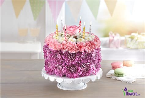 Birthday Wishes With Flowers And Cakes | Best Flower Site