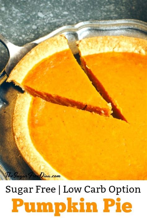 Diabetic Pumpkin Pie Recipe From Scratch - DiabetesWalls