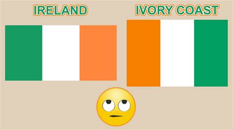 The Ireland-Ivory Coast Flag War That Never Happened - YouTube