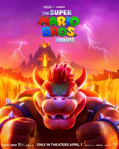 The Super Mario Bros Movie Bowser Phone Wallpaper