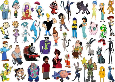 Click the 'J' Cartoon Characters Quiz - By ddd62291