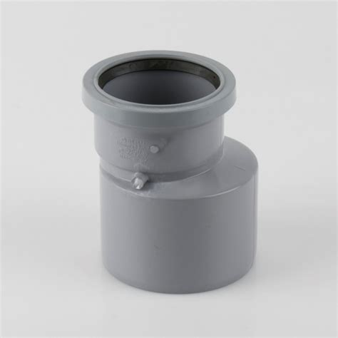 110mm x 82mm PVCu Push Fit Soil Pipe Reducer - Soil Pipes & Fittings | Drainage Central