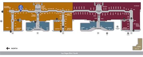 South Outlet Mall Las Vegas Map | New Jersey Map