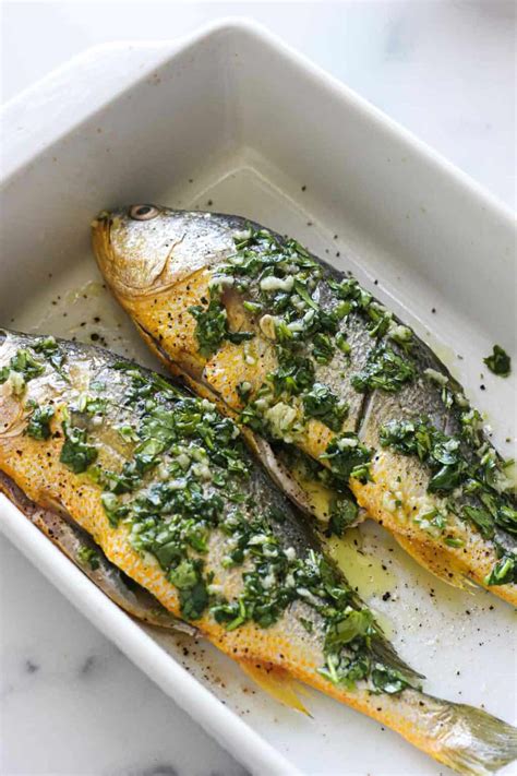 Oven baked yellow croaker recipe - The Top Meal