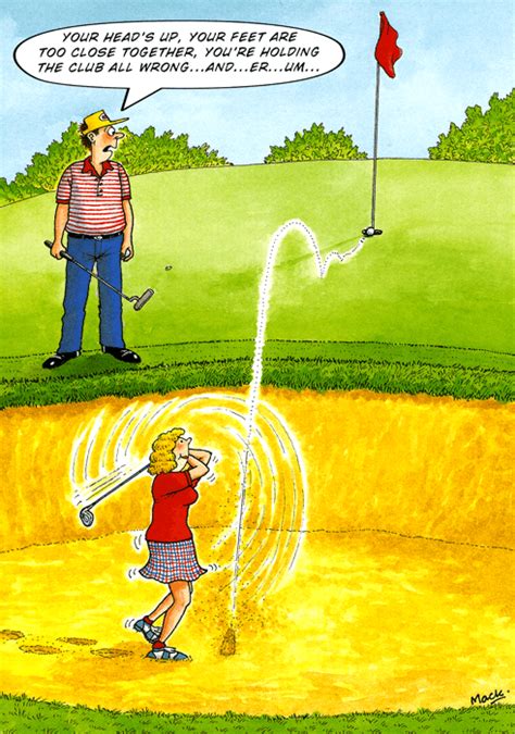 Humorous Golf Card - You're holding your club all wrong | Comedy Card Company Funny Cartoon ...