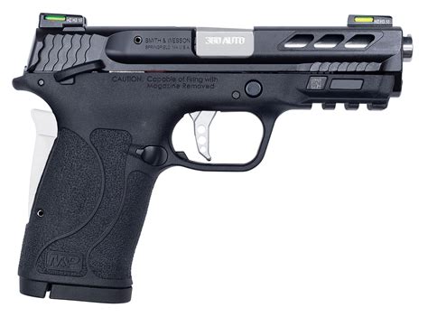 Smith & Wesson Performance Center M&P 380 Shield EZ 380 ACP Pistol with Manual Safety and Ported ...