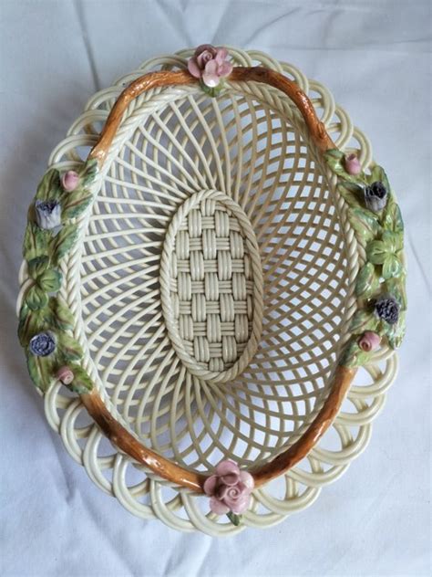 Belleek - China basket - Porcelain - Catawiki