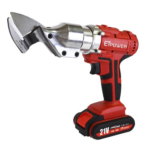 21V Battery Powered Cordless Metal Shears for metalworking - Taizhou ...