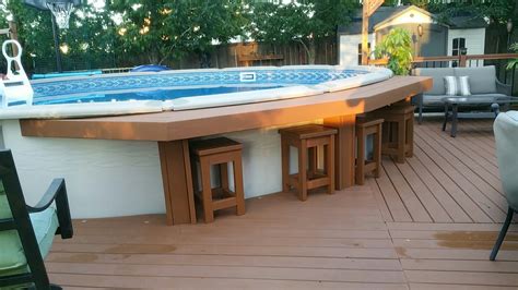 bar for above ground pool