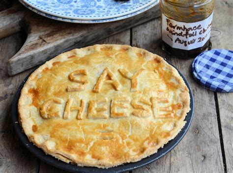 Say Cheese! Cheese, Onion and Potato Pie Recipe for British Pie Week