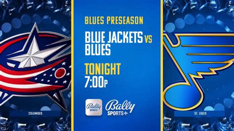 Bally Sports Midwest on Twitter: "Stream the #stlblues preseason game ...