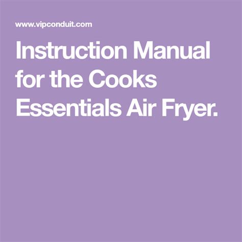 Insignia Air Fryer User Manual at Edgar Bowman blog