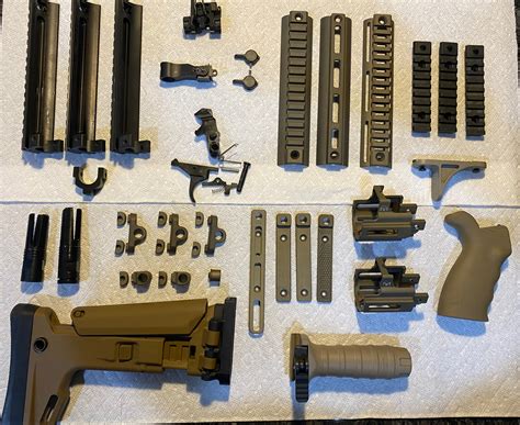 WTS: Huge lot of SCAR 16/17 PMM and Factory parts | FN Herstal Firearms