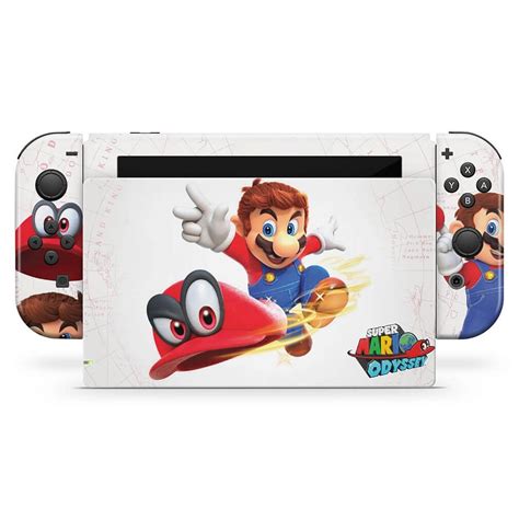 Nintendo Switch Skin - Super Mario Odyssey - Pop Arte Skins