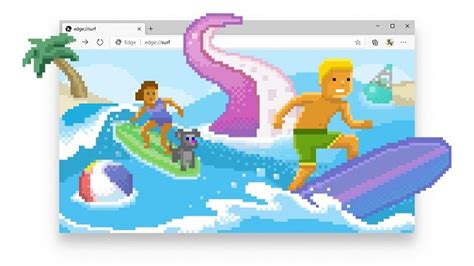 How to Play Microsoft Edge’s Secret Surfing Game